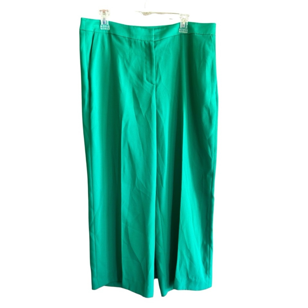 Boden Green Wide Leg Pants